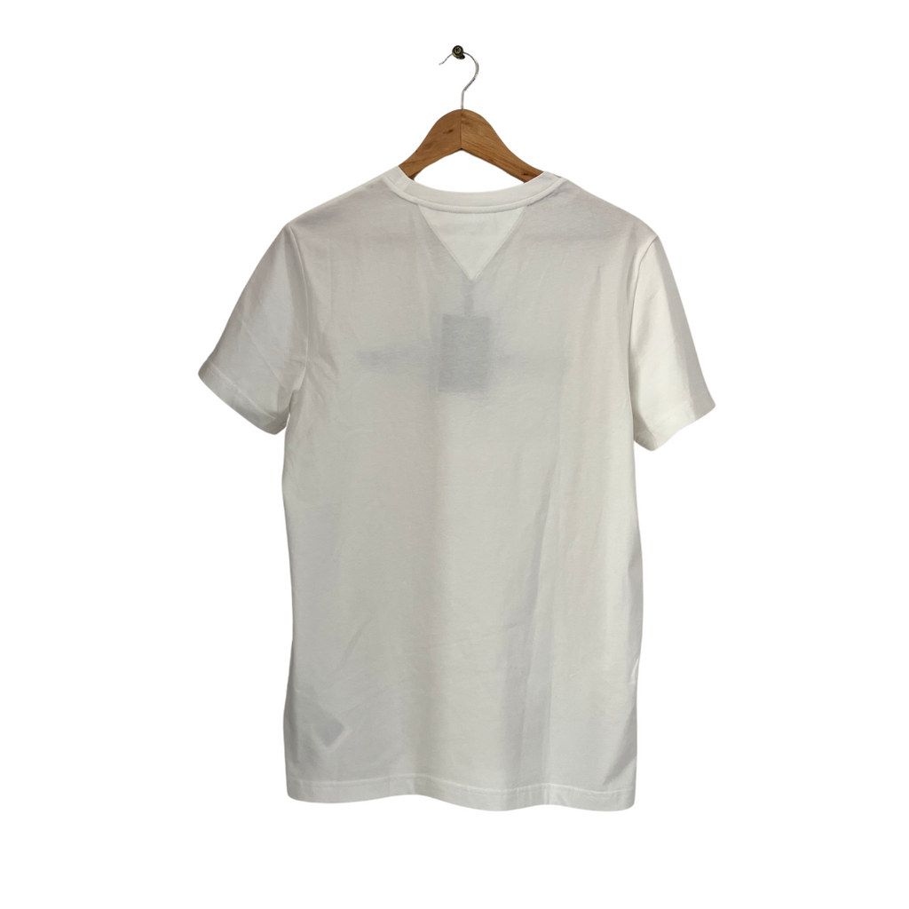 Tommy Hilfiger Men's White Logo T-Shirt | Brand New |