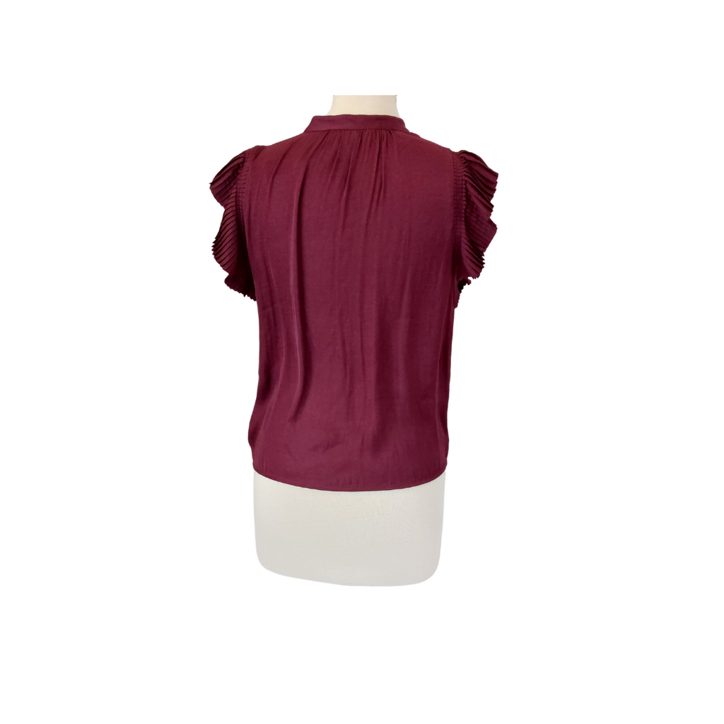 Banana Republic Purple Satin Top | Brand New |