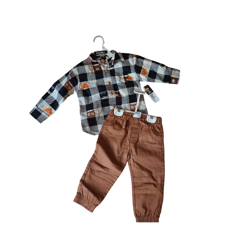 Mick Mack Shirt & Pants Set (2 years) | Brand New |