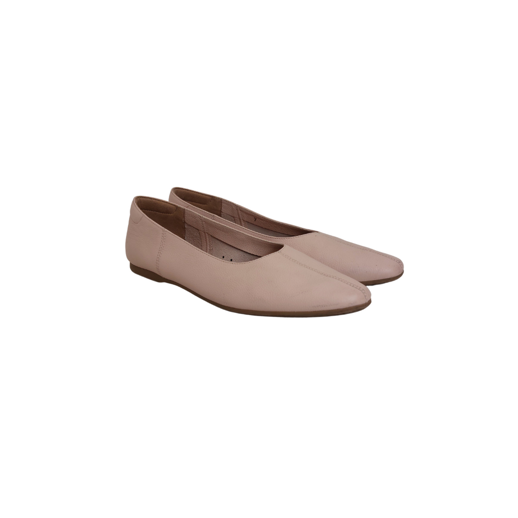 Everlane Blush Pink 'The Tapered Day Glove' Ballet Flats | Pre Loved |