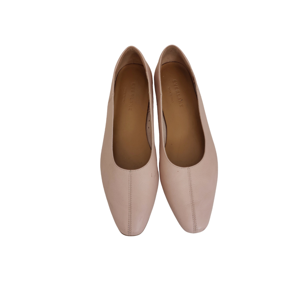 Everlane Blush Pink 'The Tapered Day Glove' Ballet Flats | Pre Loved |