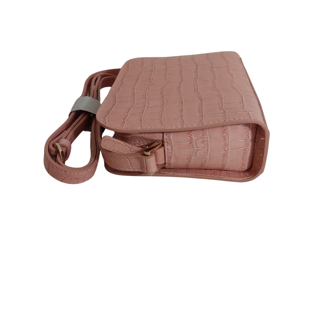 L.K. Bennett Blush Pink Marie Crossbody Bag | Brand New |