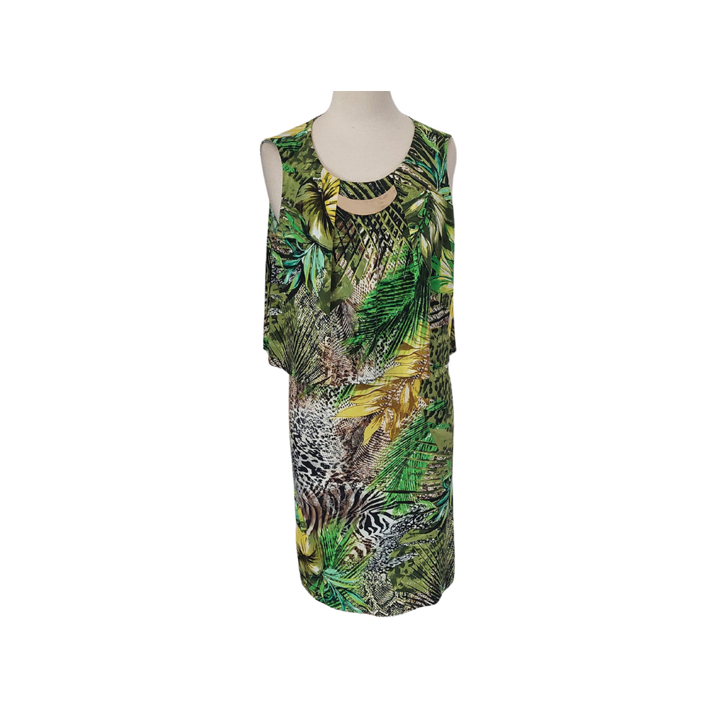 The Collection By Debenhams Green Layered Midi Dress | Pre Loved |