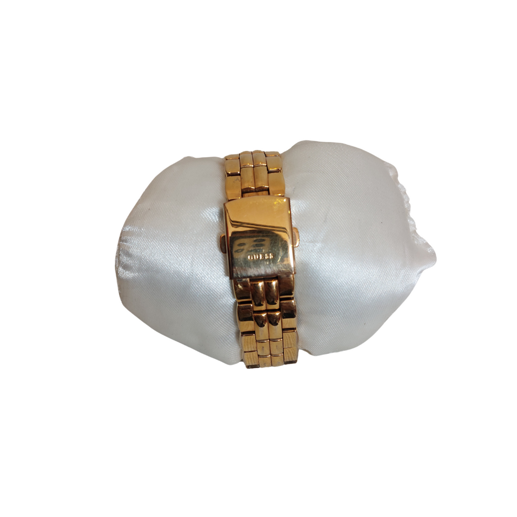 Guess Rose-gold Rhinestone Round Dial Watch | Pre Loved |