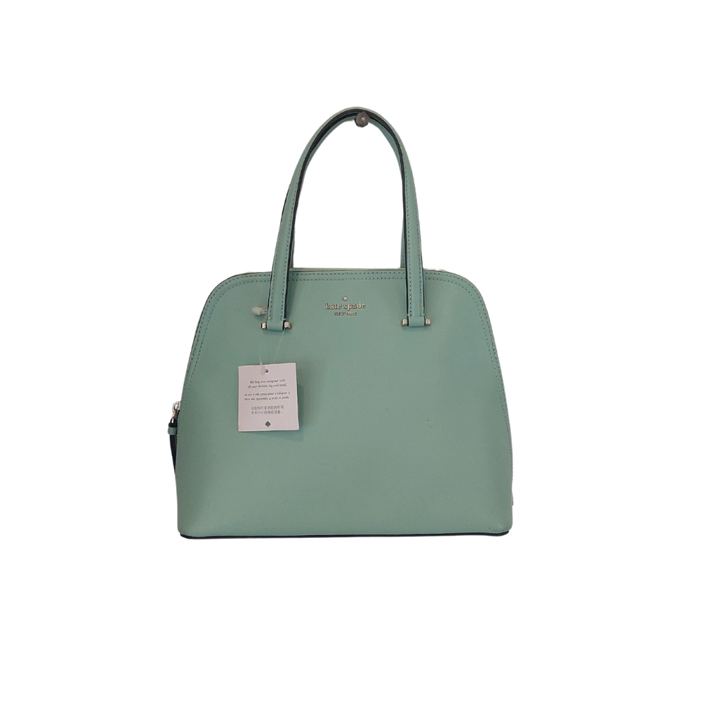 Kate Spade Mint Green Leather Medium Dome Satchel | Brand New |