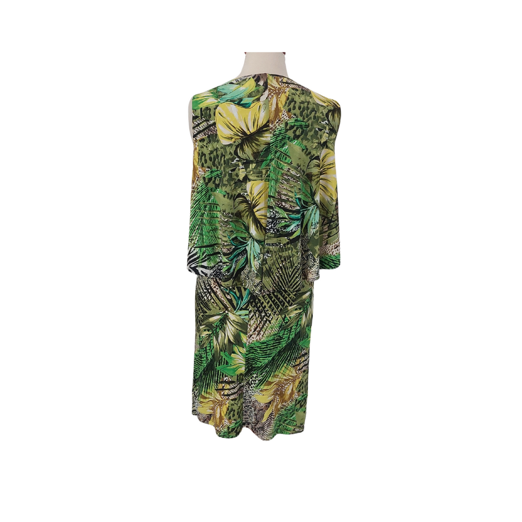 The Collection By Debenhams Green Layered Midi Dress | Pre Loved |