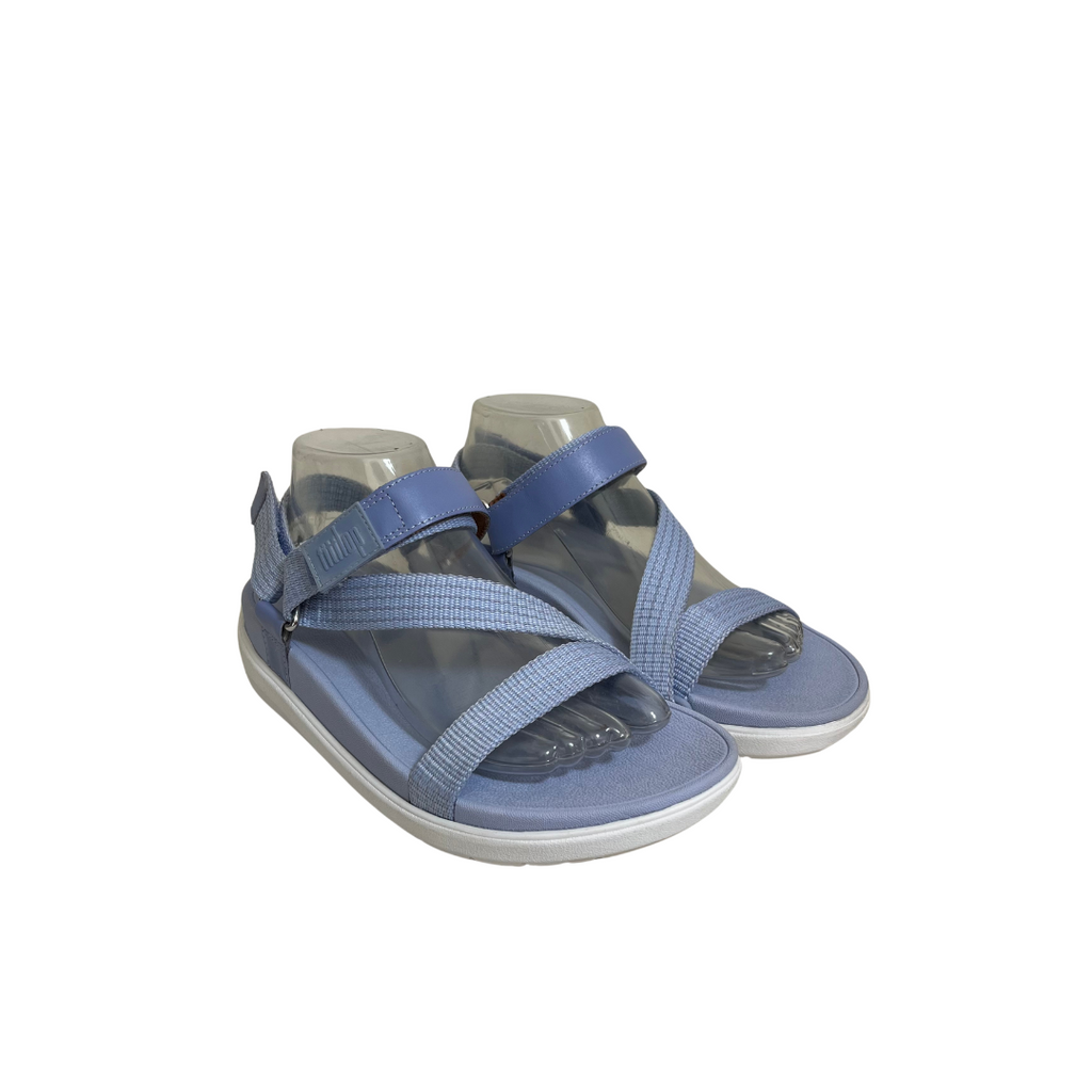 Fitflop Lavender Webbing Z-Strap Sandals | Brand New |