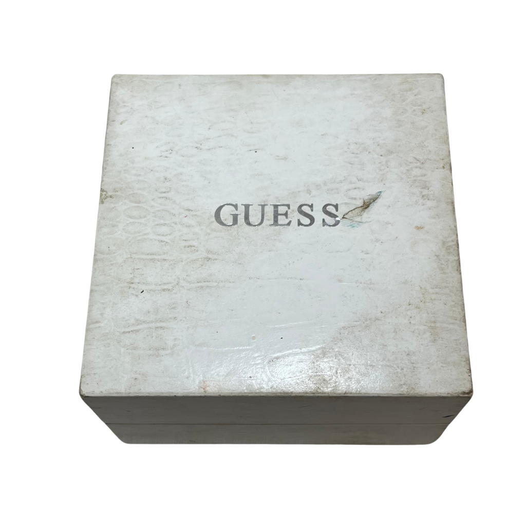 Guess Silver Rectangular-dial Bracelet Watch | Pre Loved |