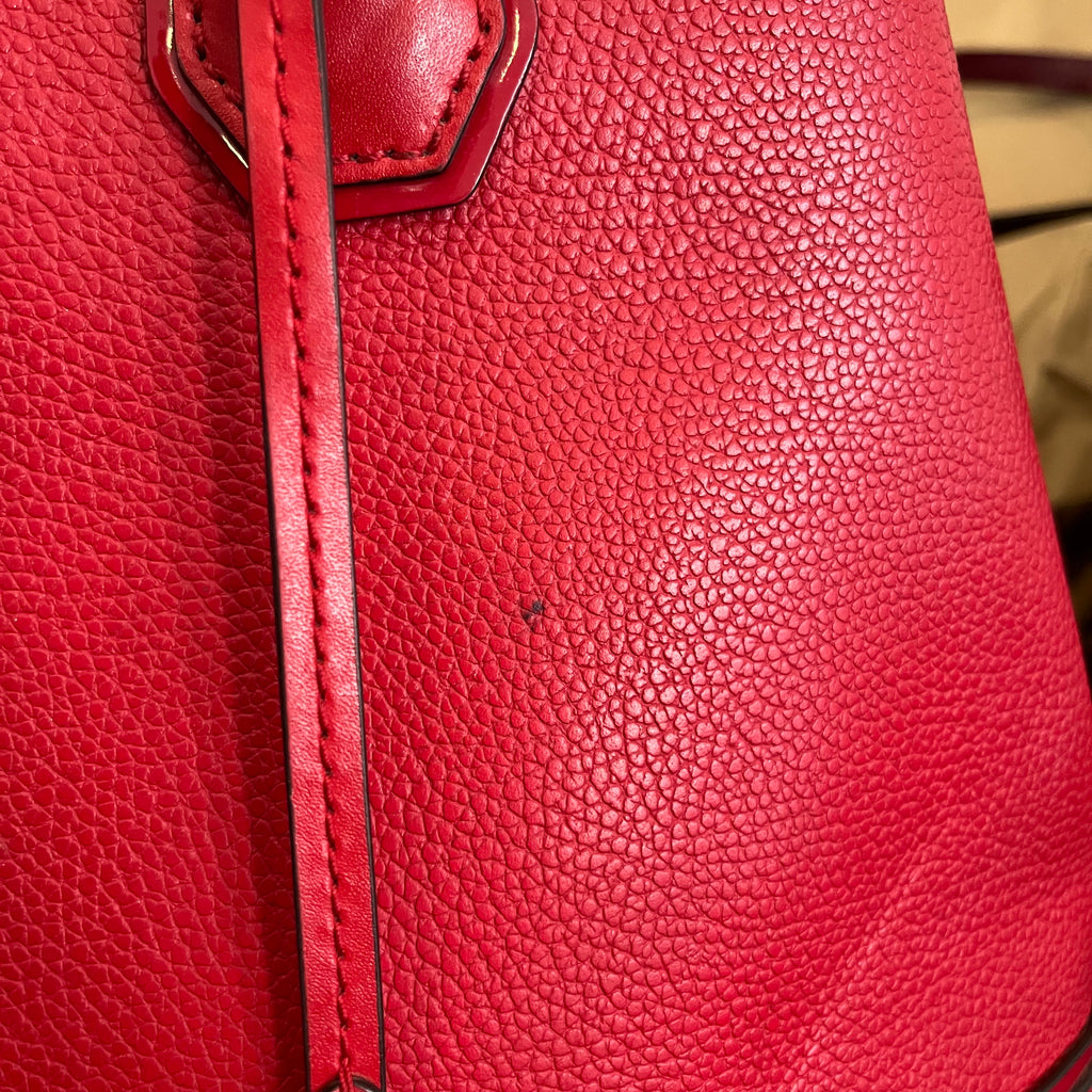 Michael Kors Red Leather Mercer Tote | Pre Loved |