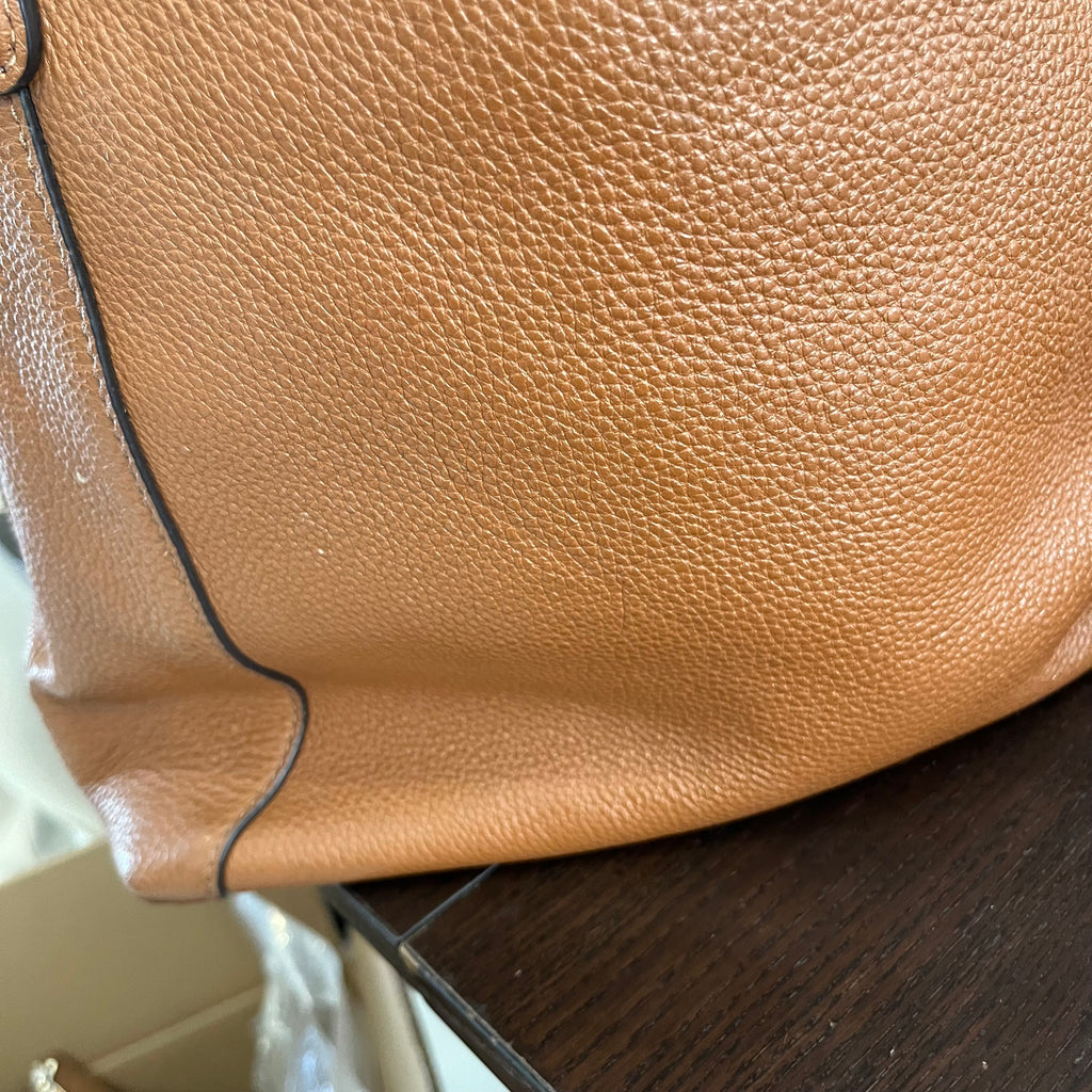 Kate Spade Tan Pebbled Leather Shoulder Bag | Pre Loved |