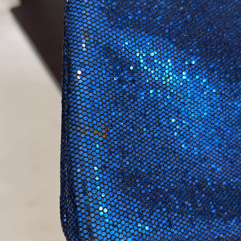 Armani Exchange Blue Glitter Clutch