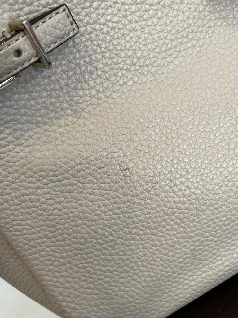 Kate Spade Ivory Pebbled Leather 'Holden Street' Satchel | Pre Loved |