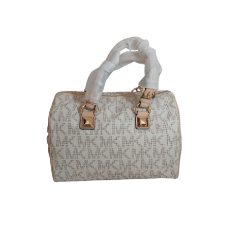 Michael Kors Vanilla Signature Grayson Satchel | Brand New |