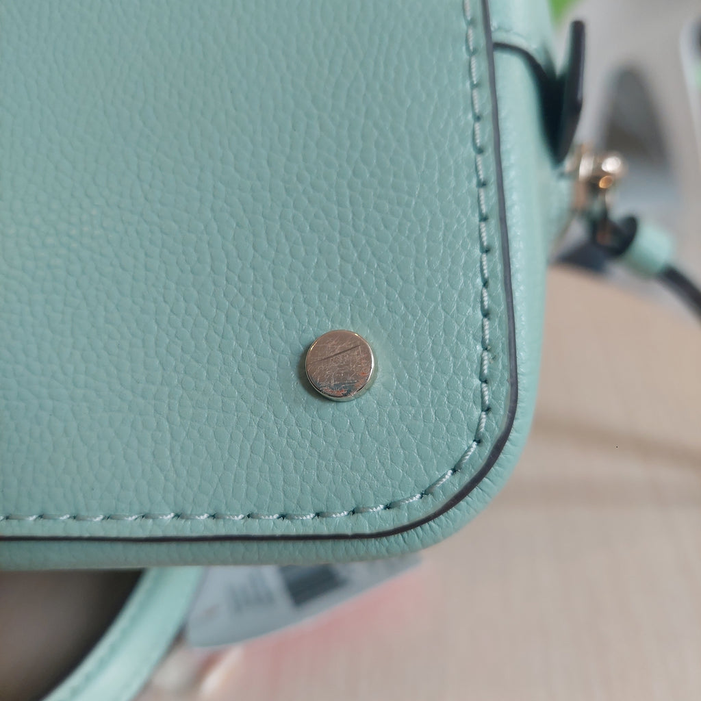 Kate Spade Mint Green Leather Medium Dome Satchel | Brand New |