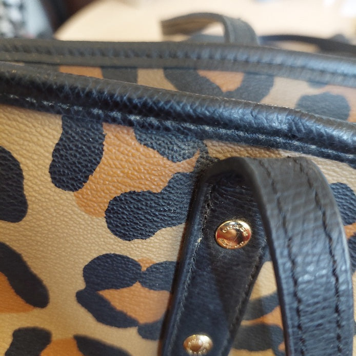 Coach Leopard Print Tote | Gently Used |