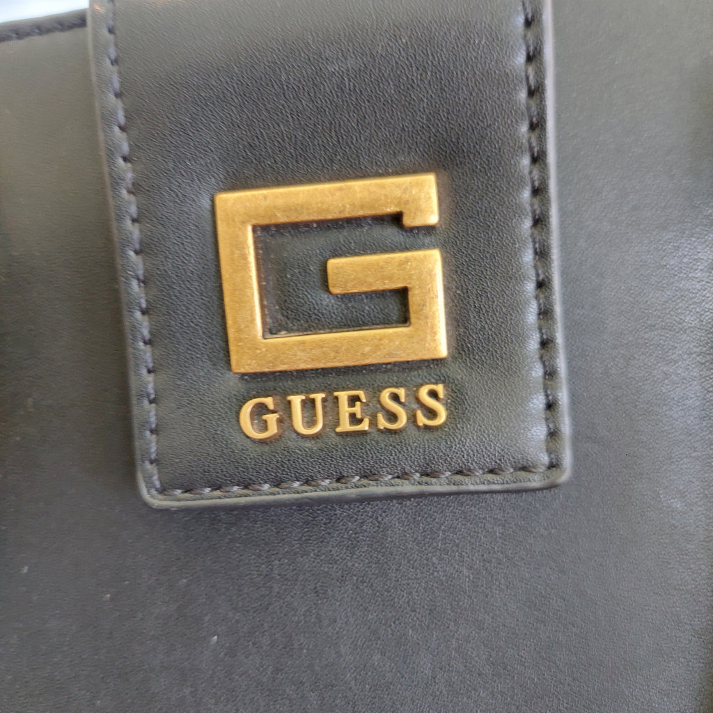 Guess Black Alva Girlfriend Satchel Bag | Pre Loved |