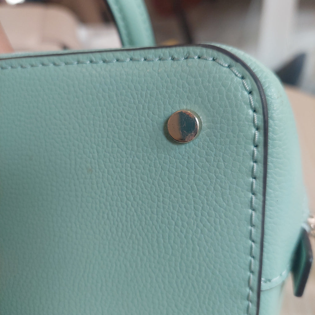 Kate Spade Mint Green Leather Medium Dome Satchel | Brand New |