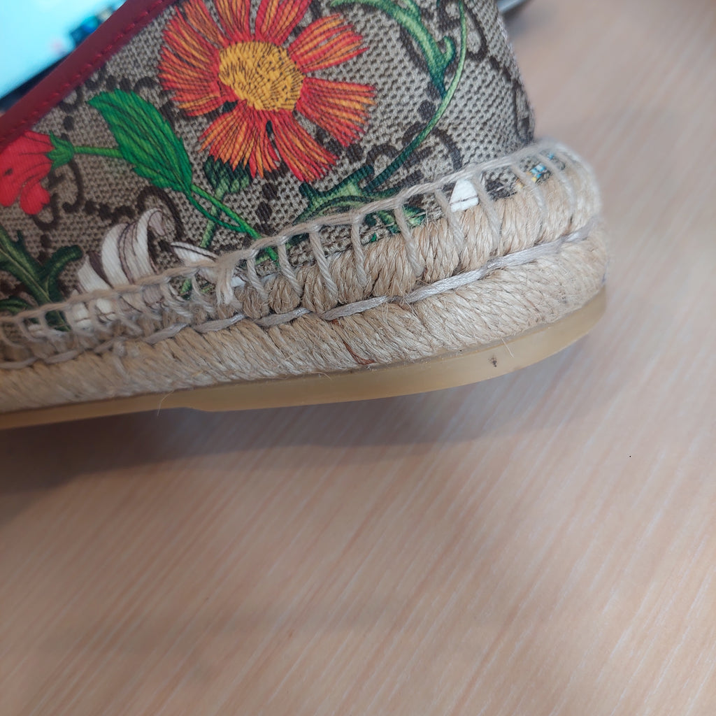 Gucci gg blooms supreme espadrille best sale