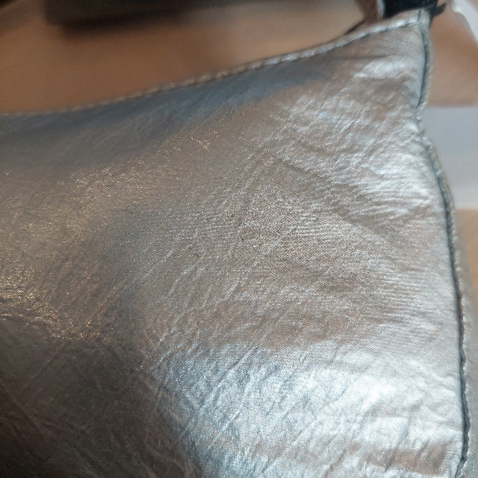 Calvin Klein Silver Metallic Festive Shoulder Bag | Brand New |