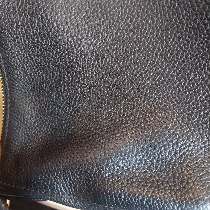 Coach Black Pebbled Leather Shoulder Bag | Pre Loved |