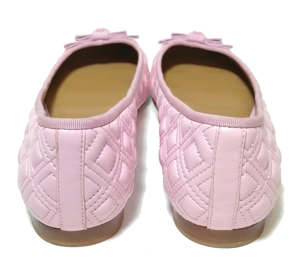 Tory Burch Pink Marion Ballet Flats