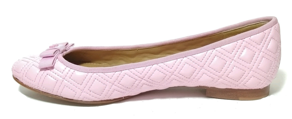 Tory Burch Pink Marion Ballet Flats