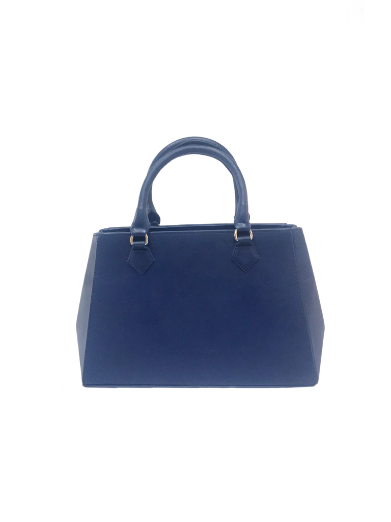 Warp Sapphire Midi Leather Tote | Pre Loved |