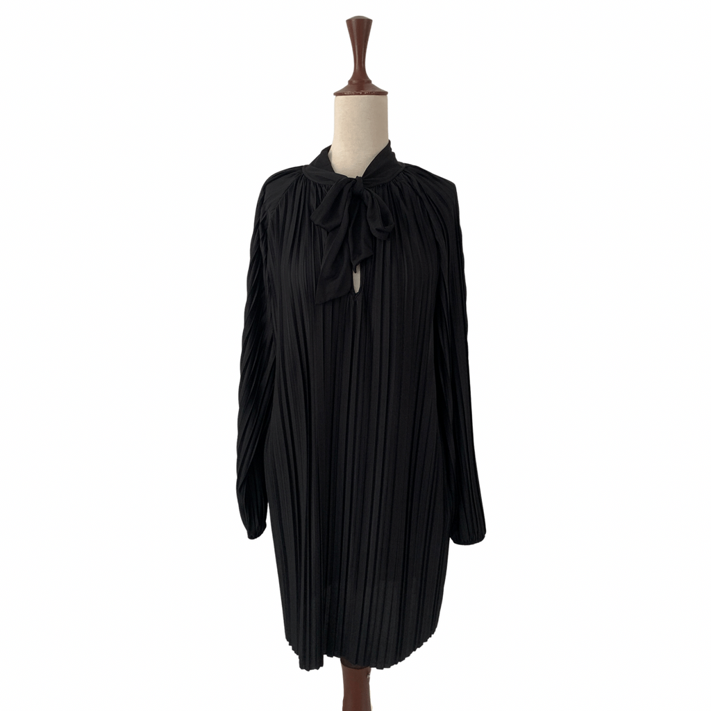 ZARA Black Pleated Tunic | Gently Used | | Secret Stash