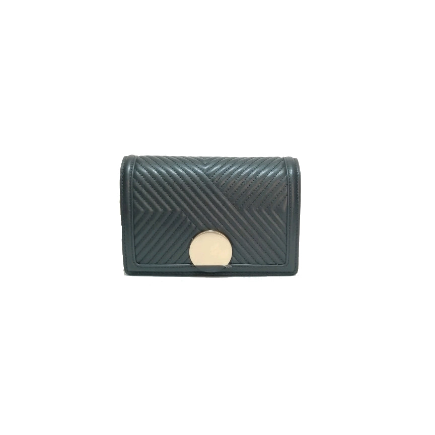 ZARA Black Textured Shoulder Bag | Brand New |