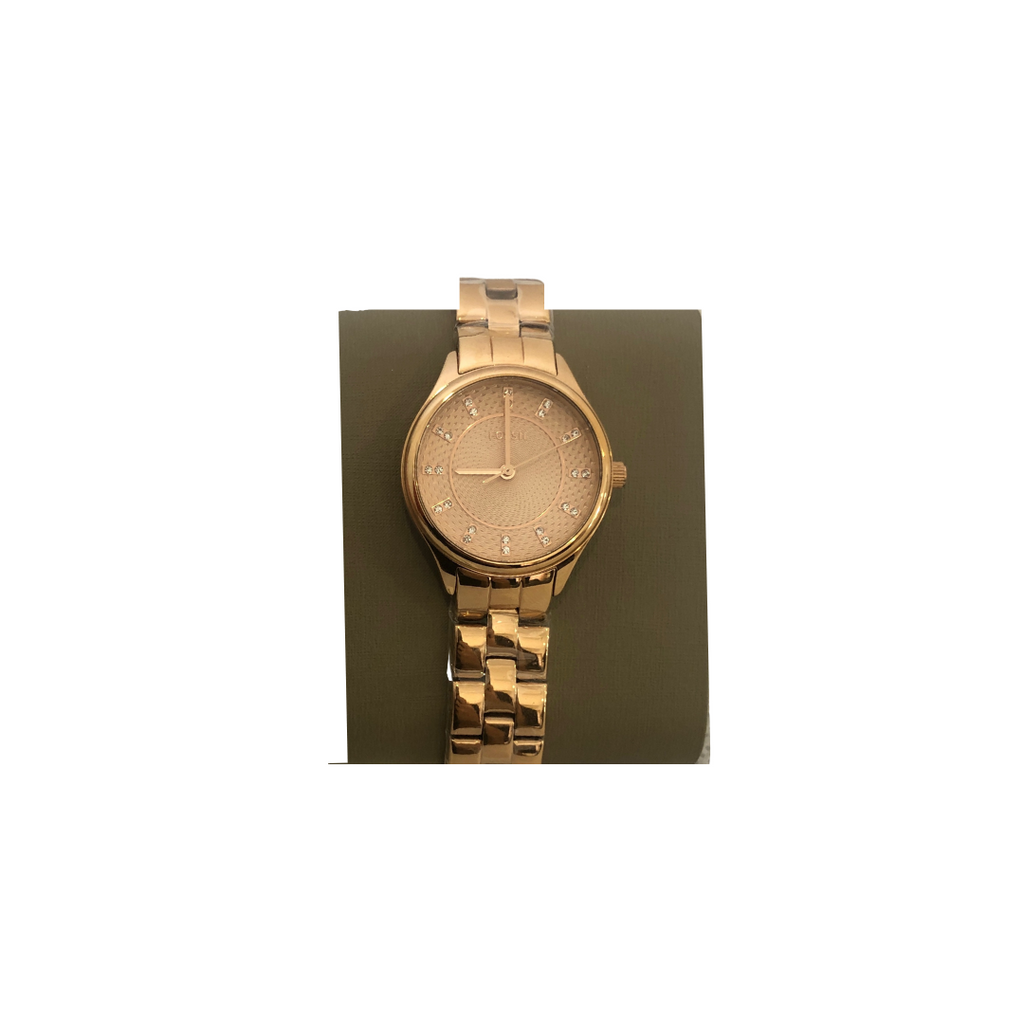 Fossil Gold 'BQ1571' Round Dial Watch | Brand New |