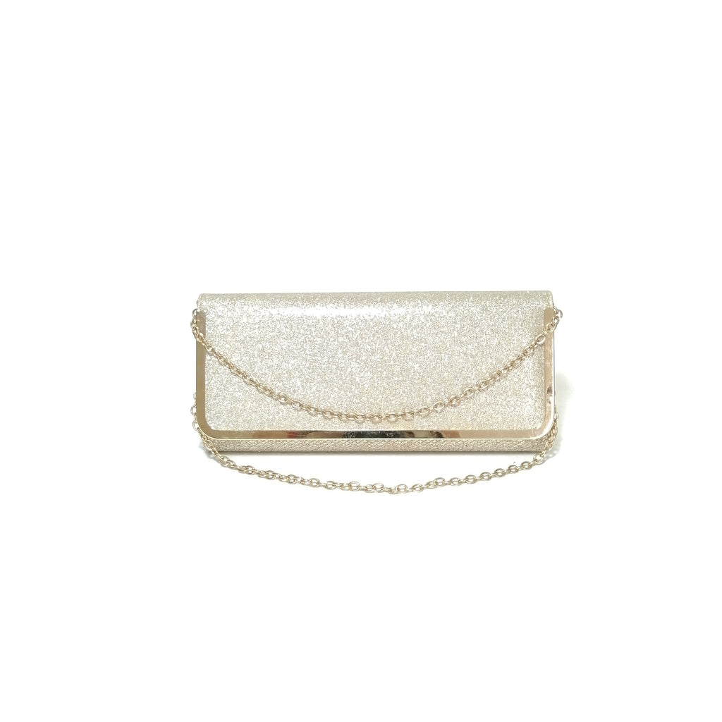 ALDO Gold Glitter Clutch