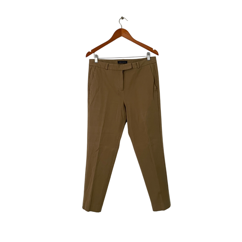 Marks & Spencer Khaki Straight-leg Pants | Gently Used |