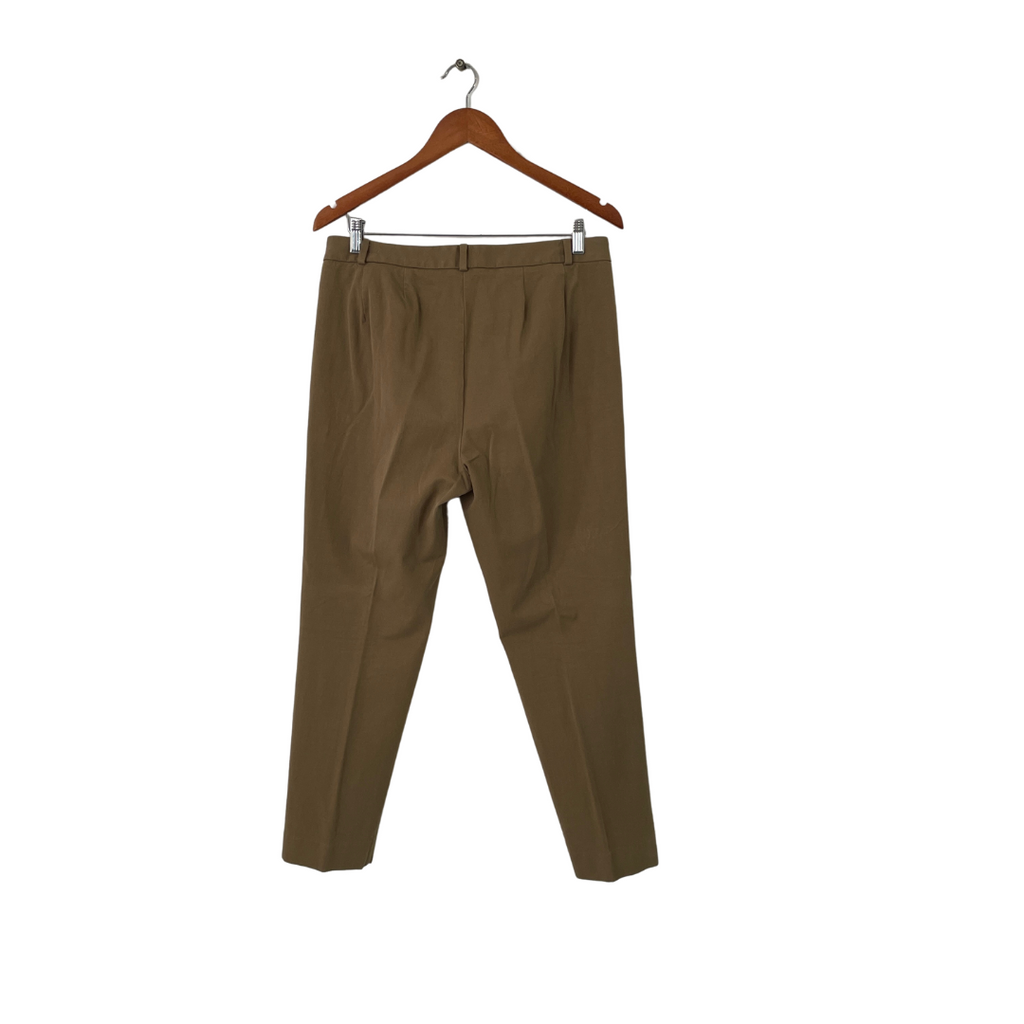 Marks & Spencer Khaki Straight-leg Pants | Gently Used |