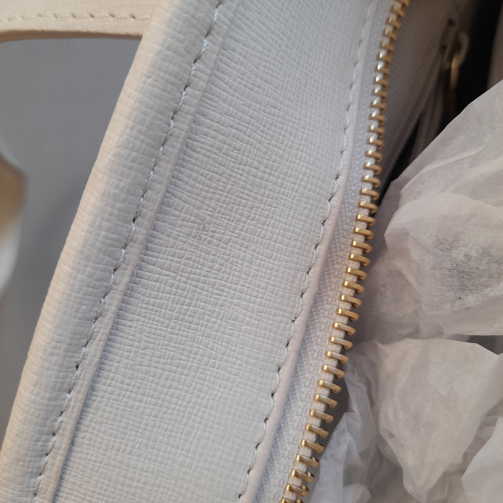 Furla White Leather Shoulder Bag | Brand New |