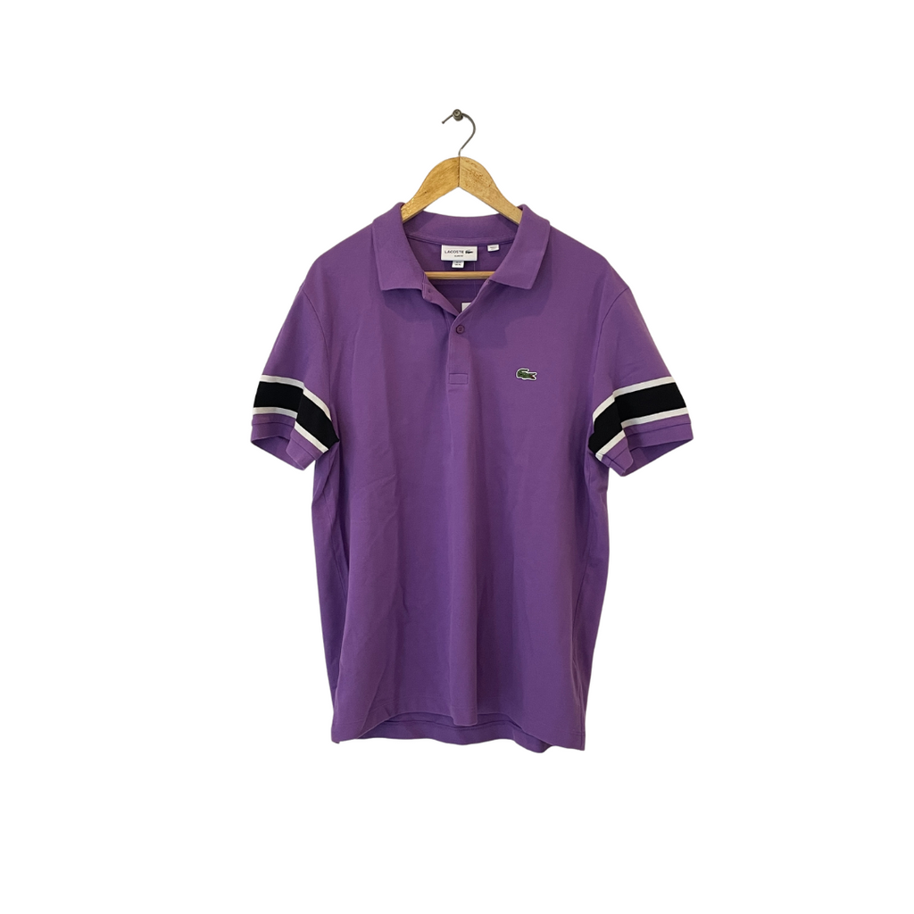 Lacoste Purple Men's Polo Shirt | Brand New |