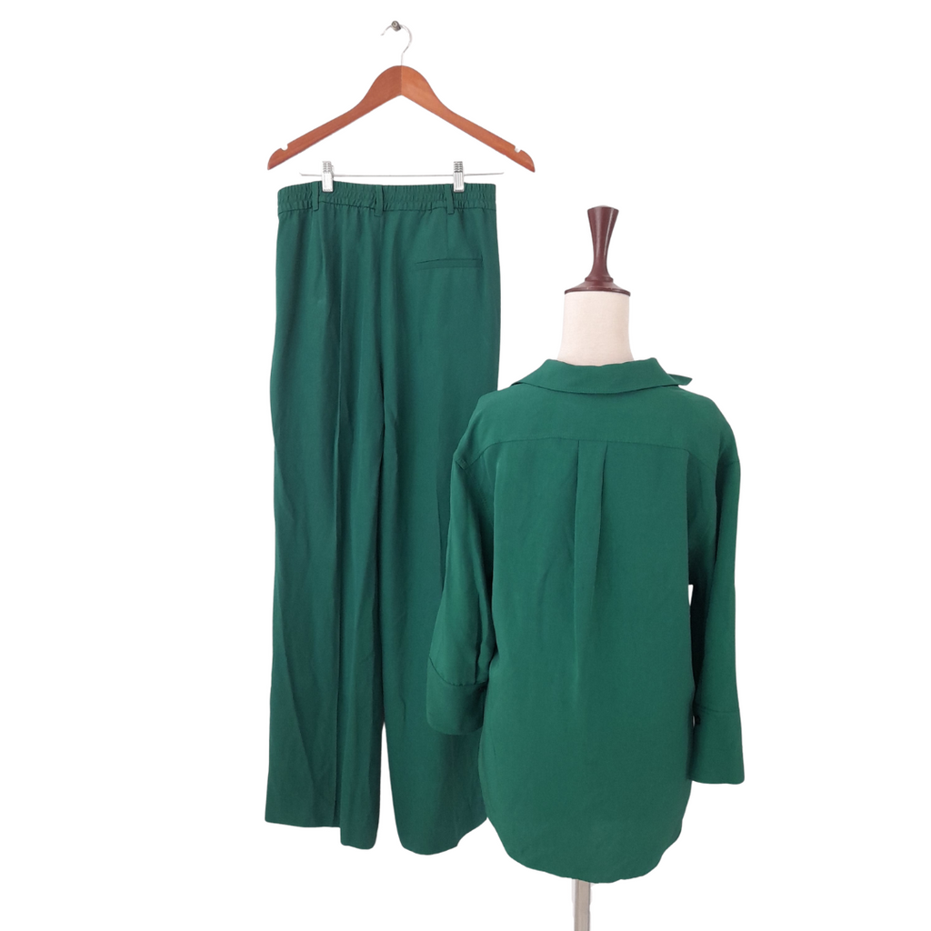 ZARA Emerald Green Co-ord Set | Brand New |