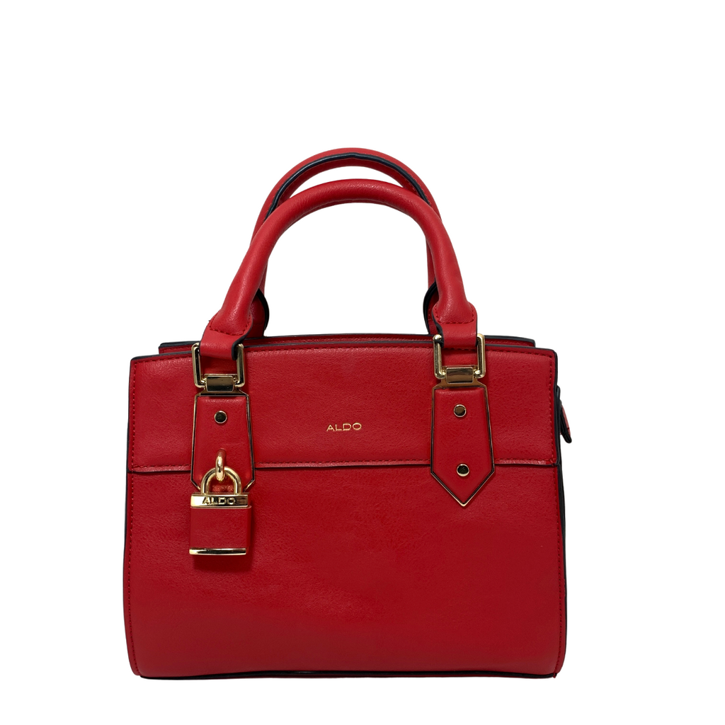 ALDO Red Satchel | Like New |