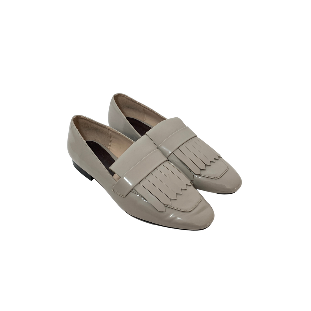 Mango Grey Brogue Loafers | Gently Used |