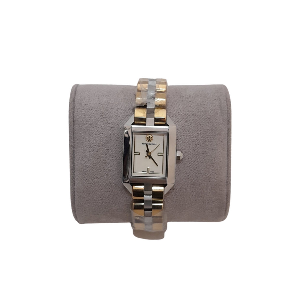 Tory Burch Dalloway Two-Tone TB1102 Stainless Steel Watch | Brand New |