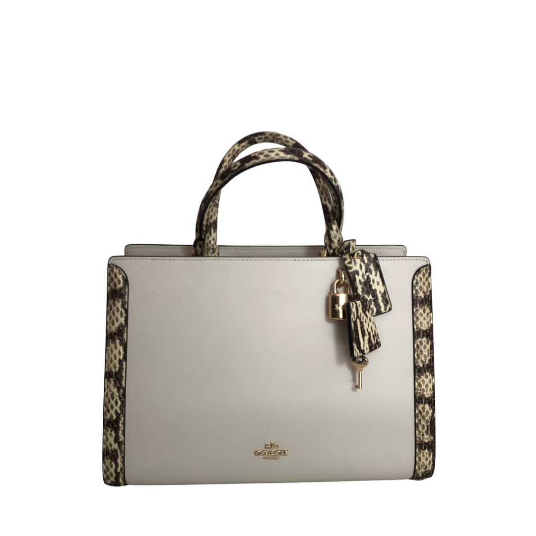 Coach zoe carryall snakeskin new arrivals