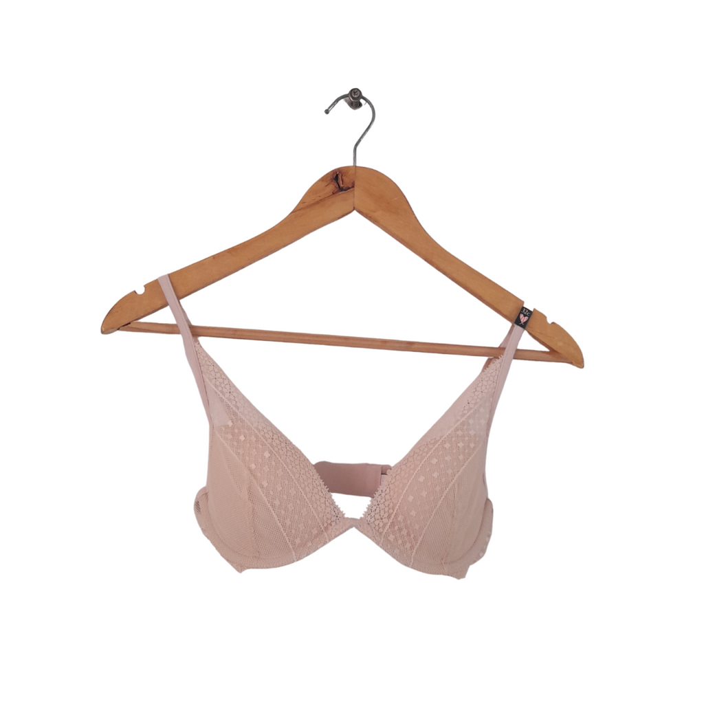 Victoria Secret Beige Lace Bra | Brand New | | Secret Stash