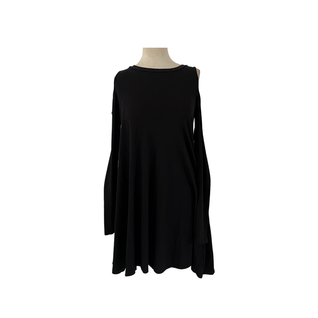 Forever 21 Black Cold Shoulder Dress | Gently Used | | Secret Stash