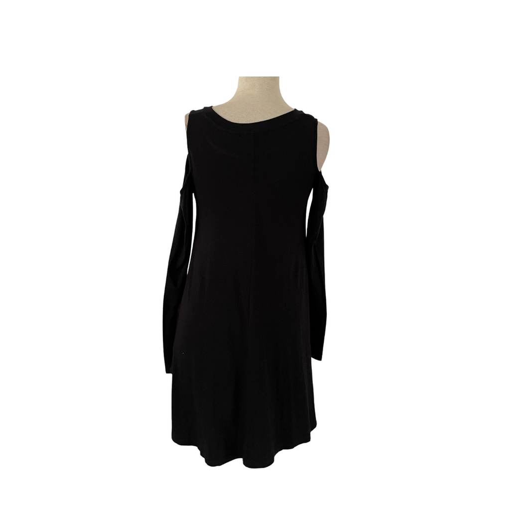 Forever 21 Black Cold Shoulder Dress | Gently Used |