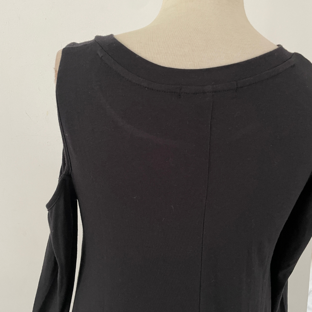 Forever 21 Black Cold Shoulder Dress | Gently Used |