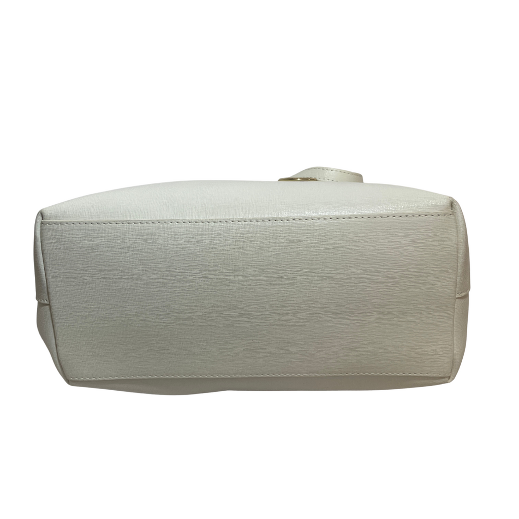 Furla White Leather Shoulder Bag | Brand New |