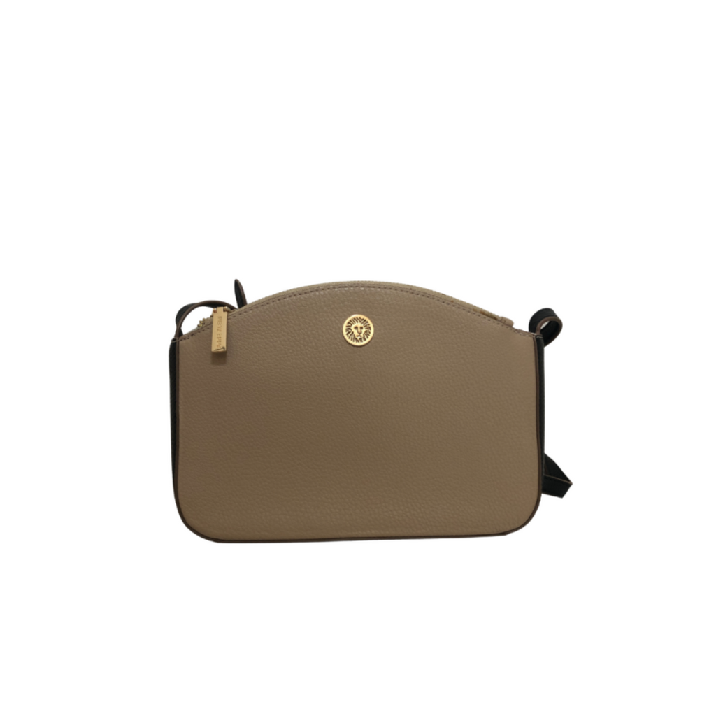 Anne Klein Beige and Black Crossbody Bag | Gently Used |