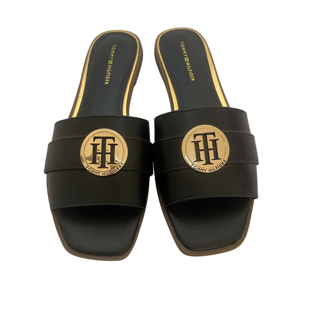 Tommy Hilfiger Black Logo Flats Gently Used Secret Stash