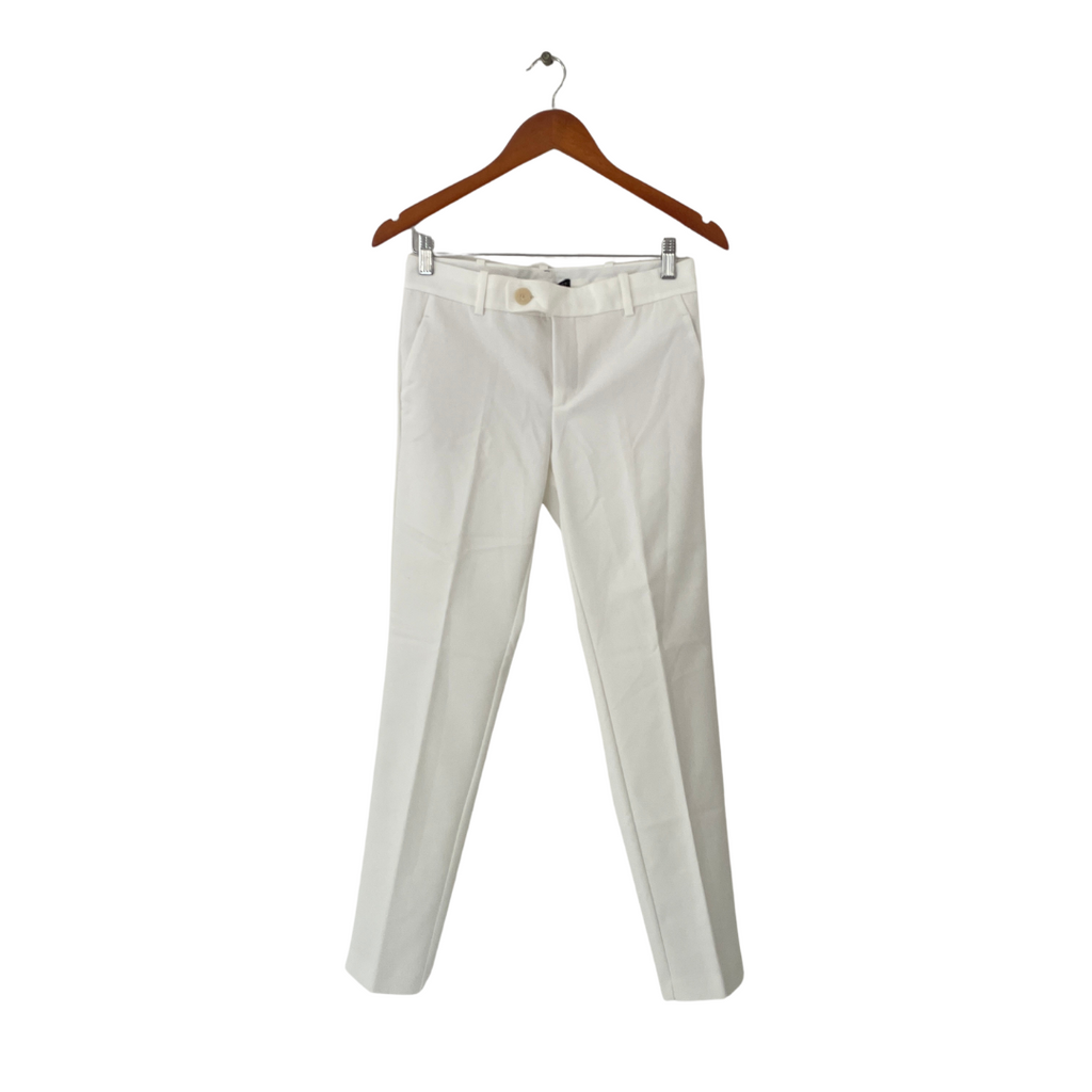 Mango White Slim-fit Pants | Brand New |