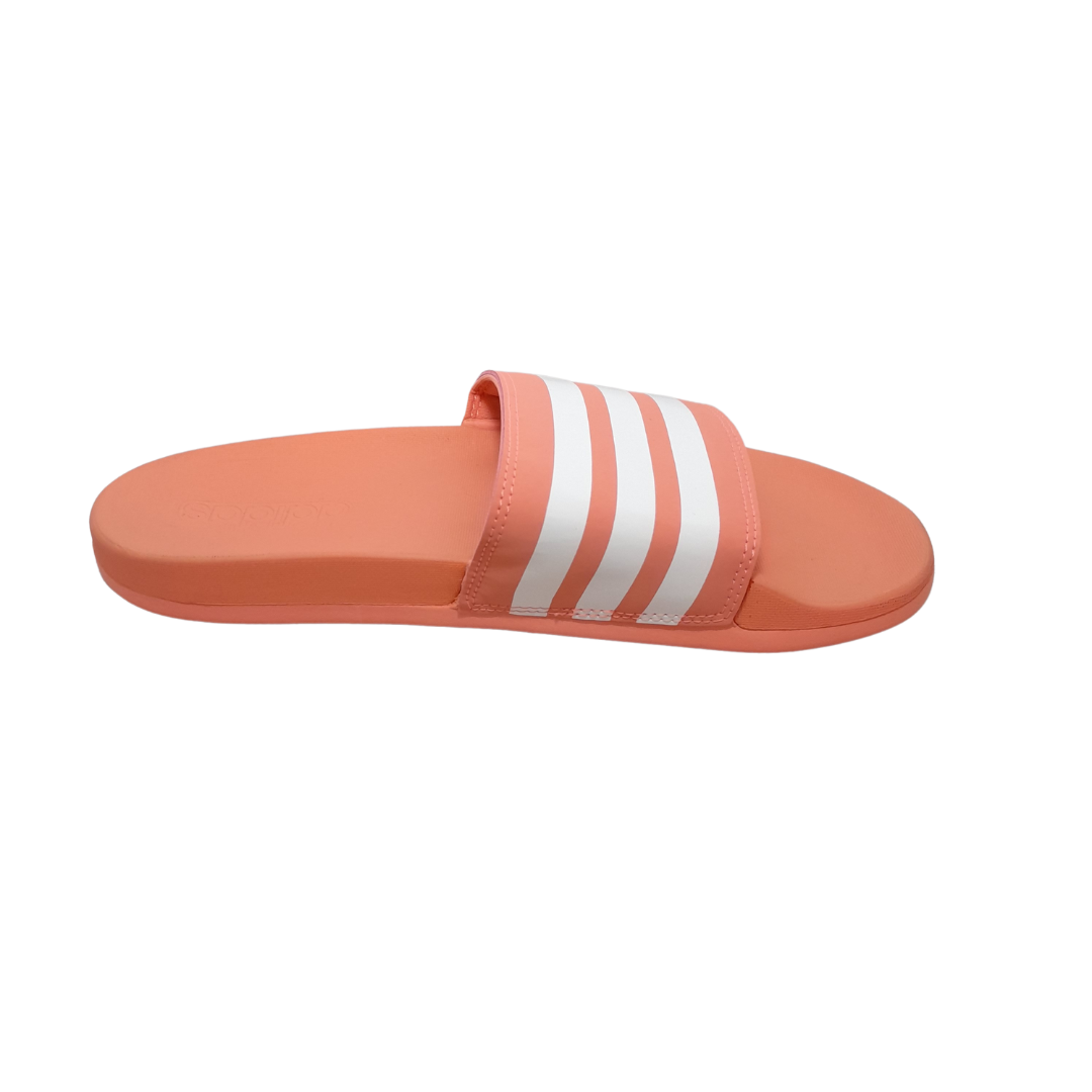 Peach adidas slides deals