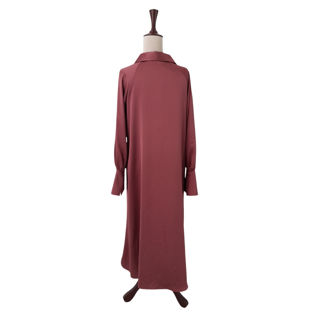 ZARA Pink Satin Long Tunic | Gently Used |